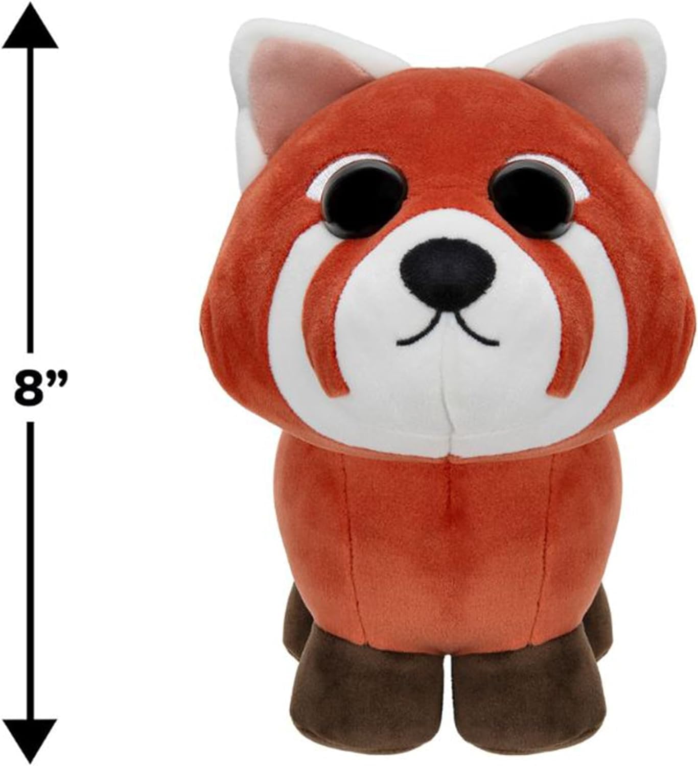Adopt Me! Collector Plush - Red Panda - Series 3 - Ultra-Rare in-Game Stylization Plush - Exclusive Virtual Item Code Included - Toys for Kids Featuring Your Favorite Pet, Ages 6+