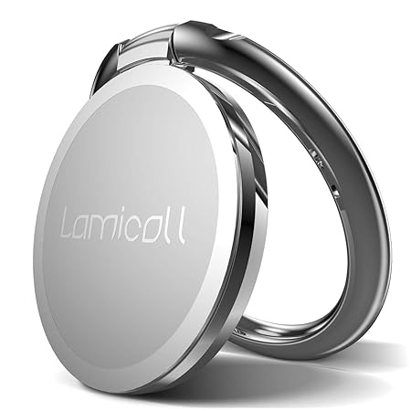 Lamicall Ring Handy Halter, Finger Ring Stand : Universal 360° Handy Selfie Halterung Ständer für Phone XS Max XR X 8 7 6 6s 