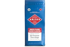 Anita’s Organic Mill - Organic Unbleached White Flour, All Purpose, 2kg, Made in Canada