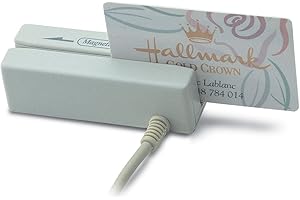 ID TECH Idtech IDMB-334102B MiniMag II MagStripe Reader, Track 2, USB Keyboard Emulation, Black