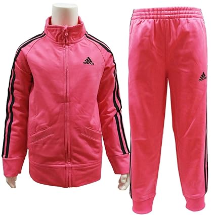 Amazon Co Jp Adidas アディダス キッズ 子供服 女の子 ジャージ