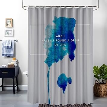Amazon Com Owa Shower Curtain With Rings Anti Mold Odorless Bath