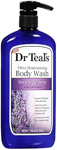 DR TEAL’S ULTRA MOISTURIZING BODY WASH WITH LAVENDER, 96 FL OZ