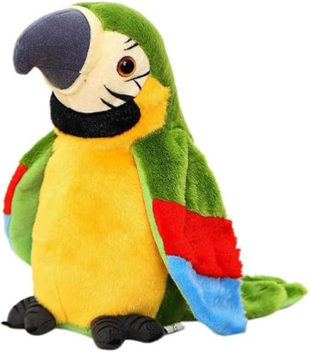 Hx Loro De Peluche En El Hombro, Adorable Loro De Peluche | Cuotas sin