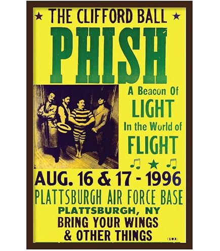 Amazon.com: Zuhhgii Potrait Madison Square Phish Garden Poster 12