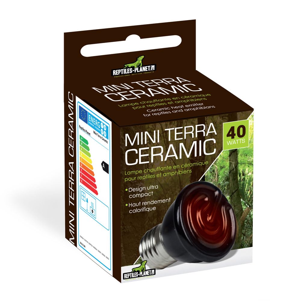 Reptiles-Planet Mini Ceramic Heating Lamp for Reptiles 40 W