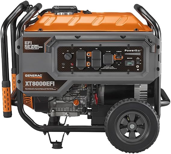 Generac 6433XT 8000E Watt Portable RV Parts & Accessories Automotive