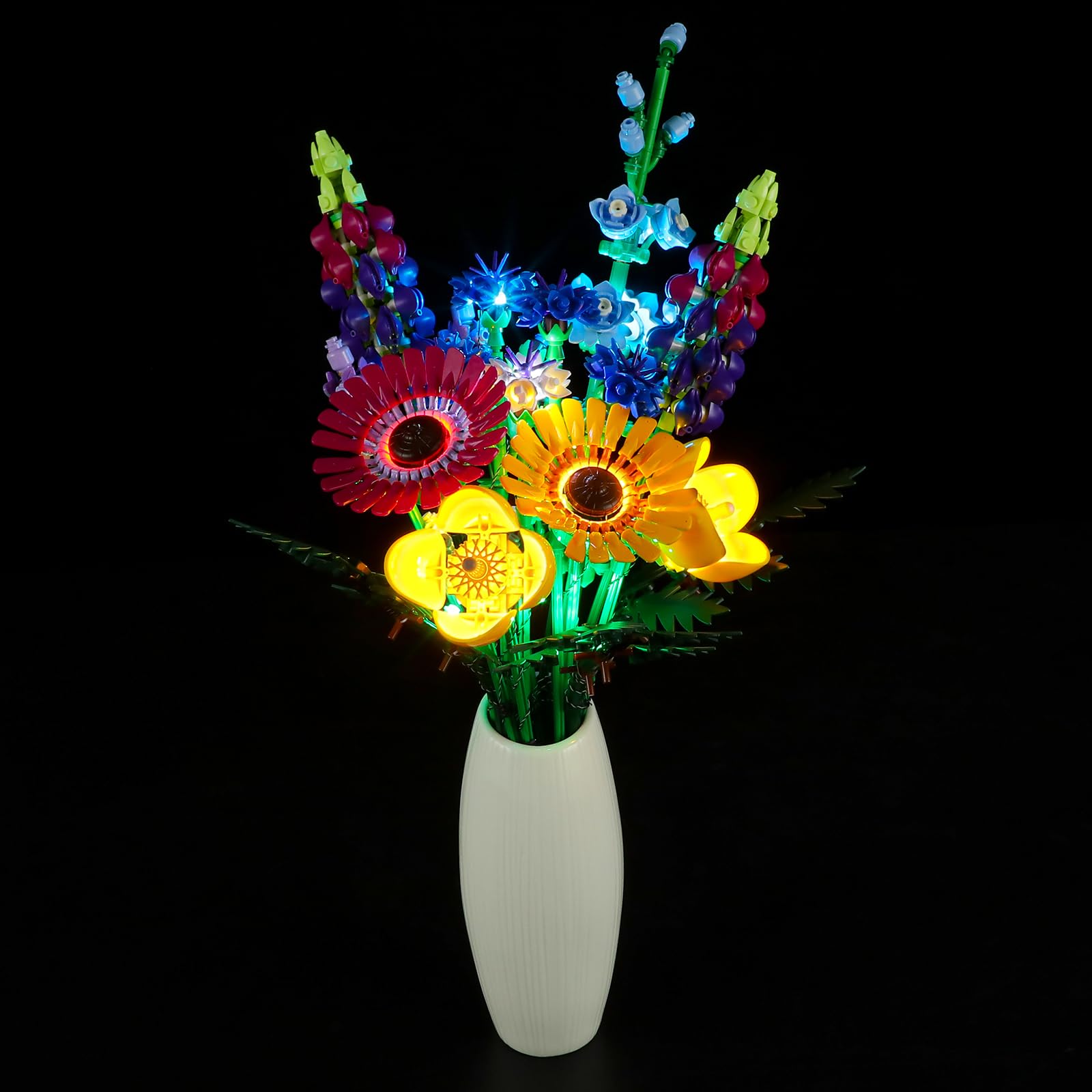 BRIKSMAX Led Lighting Kit for Lego-10313 Wildflower Bouquet - Compatible with Lego Icons Building Set- Not Include Lego Set
