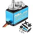 FEETECH Servo Motor Digital Servo Strong Core Motor Aluninum Motor Servos 180° for 1/8 1/10 RC Cars, TRAXXS x4, Baja, RC4WD, GTR and More(180°-35KG)