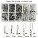 Easy Catch 20pcs/Box Size 3 4 5 6 7 Strong Fishing Ball Bearing Swivel with Solid Welded Ring and High-Strength Coastlock Snap (100% Copper+Stainless Steel)