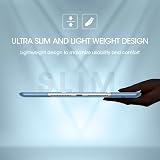 ProCase iPad 9th/8th/7th Gen Case 10.2 Inch Blue Slim Translucent Back view 7