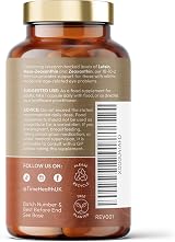 Time Health Lutein 10mg Meso-zeaxanthin 10mg Zeaxanthin 2mg 120 capsules UK view 3