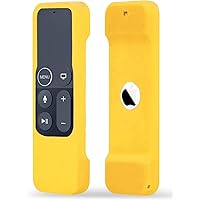 TOKERSE Silicone Case Compatible with Apple TV 4K/HD Siri Remote (1st Gen) - Anti-Slip Shock Proof Soft Remote Cover Case Com