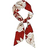 SHBYYGR Head Scarf Hair Neck Scarves for Women Fashion Purse Bag Scarfs Handbags Silky Satin Headscarf Charms