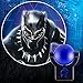 Projectables 40980 Black Panther LED Plug-in Night Light Collector’s Edition, Marvel Comics Character onto Ceiling, Wall or Floor