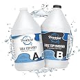 Promise Epoxy Table Top Epoxy Resin Kit 2 Gallon for Bar Top & Coatings | Crystal Clear, Self Leveling, Food Safe for Wood Ca