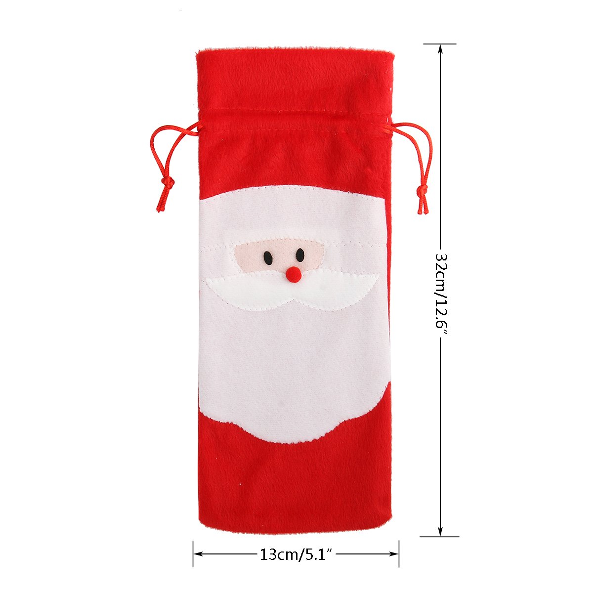 xmas drawstring bolsas