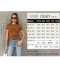 Abardsion Women's Casual Basic Going Out Crop Tops