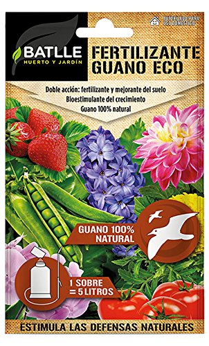 Abonos - Fertilizante Guano Sobre para 5L - Batlle: Amazon.es: Jardín
