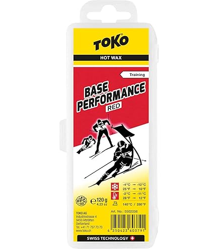 Toko Bulk Base Performance Hot Wax NF NonFluoro 960 G Red