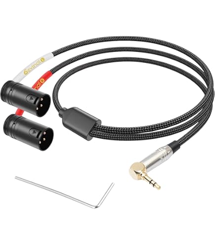 Alvin's Cables Low-Profile XLR 3-pins mannelijk naar vrouwelijk ultra