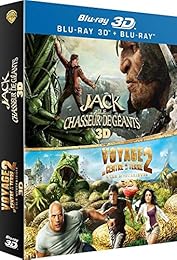 Jack Et Le Chasseur De Géants 3d + Voyage Au Centre De La Terre 2, L'île Mystérieuse 3d - Pack