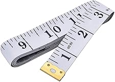 Soft Tape Measure Double Scale Body Sewing Flexible Ruler for Weight Loss Medical Body Measurement Sewing Tailor Craft Vinyl 