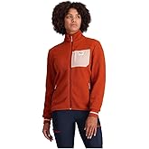 Kari Traa Rothe Women's Midlayer Coat - Soft Insulated Zip Up Fleece Jacket Relaxed Fit