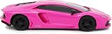 CMJ RC Cars Lamborghini Pink Aventador LP700-4 1:24 2.4GHz Lights view 4