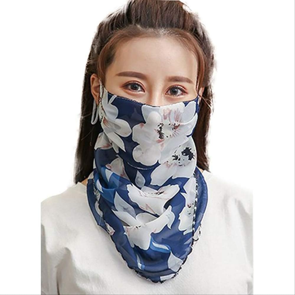 Outdoor Fashion Half Face Mask Double Sided Windproof Dust-proof Breathable Sunshade Neck Cover Protector Masks Scarf Shawl