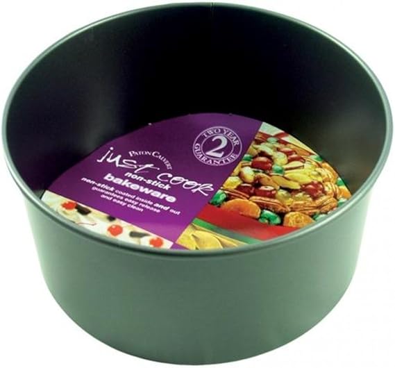 cake tin 7.5 inches / 19 cm non stick / round Amazon.co.uk Kitchen & Home