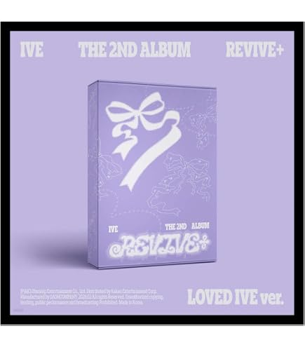 Amazon.com: IVE REVIVE+ [Digipack IVE Ver.] 2nd Album (Random Ver