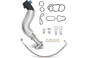 ANODZU Turbo Turbocharger Oil Feed Line Oil Return Line Gasket Seals Fit for Mini Cooper R55 R56 R57 R58 R59 R60 R61 2007-2016, Replace 11428643747 11657534454 11658617069