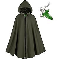 Cape à Capuche Médiévale Pour Homme - Style Renaissance, Parfaite Pour Halloween Et Cosplay !