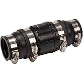 Red Lion SCV114 1-1/4-Inch and/or 1-1/2-Inch ABS Vertical Sump Pump Check Valve, Black, 14942901