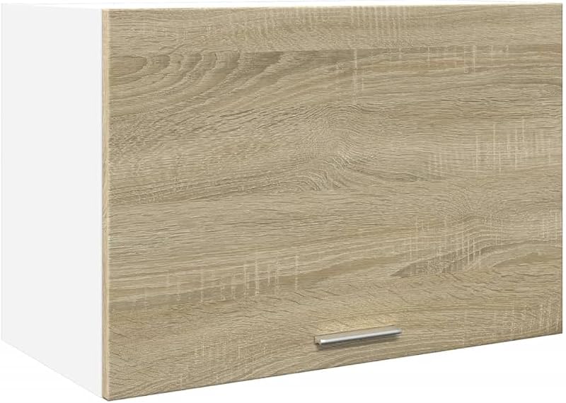 vidaXL Hanging Wall-Mounted Kitchen Cabinet Sonoma Oak 60x31x40 cm