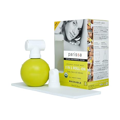 Parissa Roll On Body Sugar Waxing Kit 2 In 1 Easy Sugar Wax