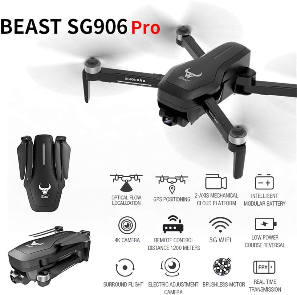 sg906 beast rc brushless drone