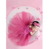 Newborn Photography Outfits Girl Newborn Photography Props Knitted Dress Headband Newborn Baby Photo Shoot Outfits Girl