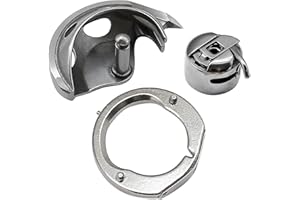 Fbshicung 3pcs/Set Bobbin Case & Hook & Race Replacement for Kenmore Brand Front Load Zigzag 148 & 158 Series Sewing Machine