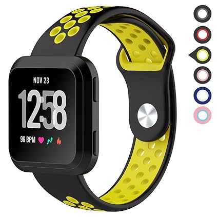 Amazon.com: Meifox Fitbit Versa - Bandas para hombre y mujer ...