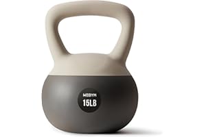WeGym Soft Kettlebells with Cushioned Impact-Resistant Base and Anti-Slip, Wide-Grip Handle for Home Workouts, Weightlifting, and Full Body Strength Training