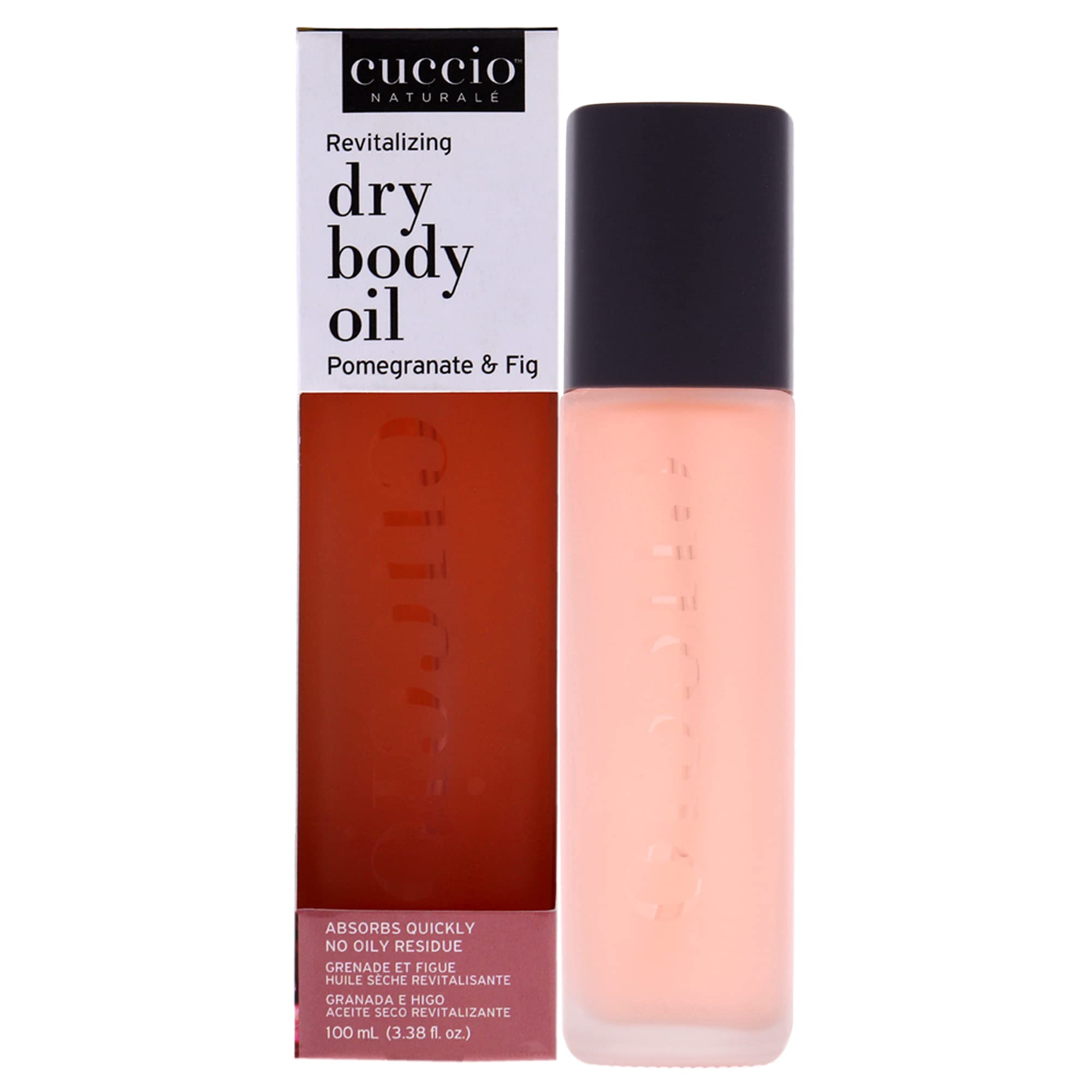 Cuccio Naturale Revitalizing Dry Body Oil - Pomegranate and Fig for Unisex 3.38 oz