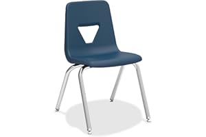 Lorell LLR99890 18 Seat-Height Stacking Student Chairs - 4/CT