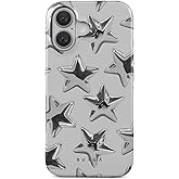 BURGA Phone Case for iPhone 16 - Cute, Trendy, Aesthetic, Pattern Phone Cover, Hard Shell Protection - fits Apple iPhone 16 Case for Women and Men