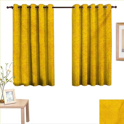 Amazon Com Floral Decorative Curtains For Living Room Autumn
