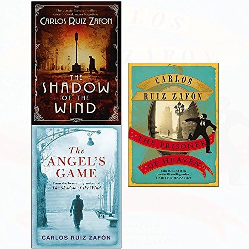 Cemetery of forgotten collection shadow of the wind and angel's game and prisoner of heaven (1-3) 3 books set