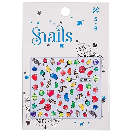 Snails 30002102 3D-Nail Tattoo Candy Miracle