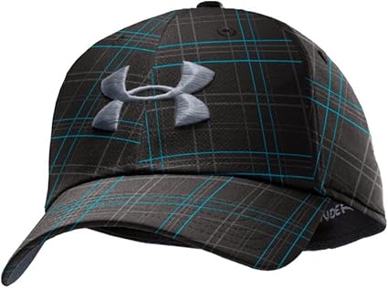 plaid under armour hat