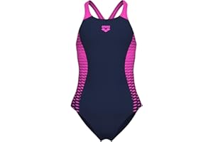 ARENA Girls Feel Openings V Back Athletic One Piece Sun Protection Swimsuit